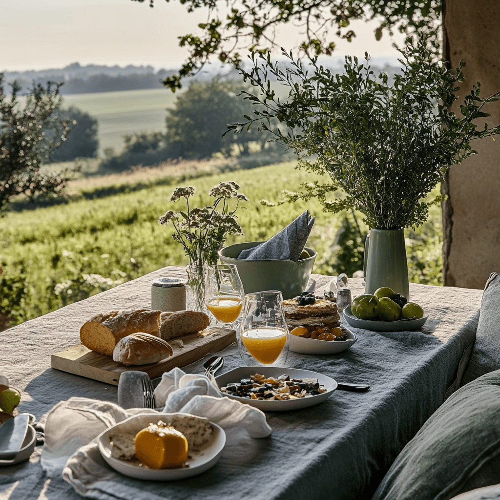 Breakfast at Casa Anandi